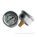 Manómetro de medidor de presión hidráulico de acero inoxidable de 40 mm